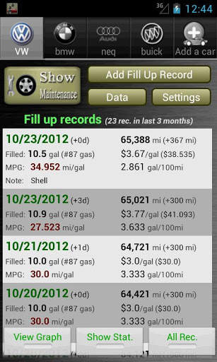 Car Maintenance Reminder Lite screenshot 6