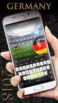 Jerman Sepak bola Keyboard screenshot 1