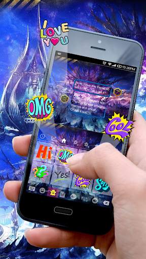 Emoji Keyboard - Fantasy screenshot 3