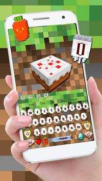 Pixel Craft Keyboard Theme screenshot 1