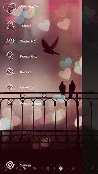 GO SMS PRO FOREVER LOVE THEME screenshot 5
