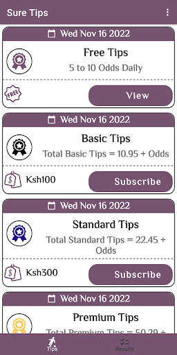 Daily Sure Tips screenshot 1
