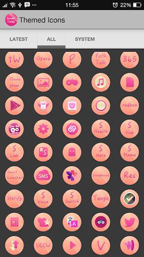 Sweet Candy Free - Icon Pack screenshot 5
