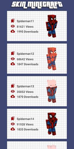 Spider Dan skins for Minecraft PE screenshot 1