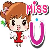 Sticker Miss You For WA - Love WAStickerApps 1.1.1