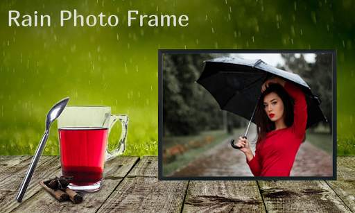 Rain Photo Frame screenshot 1