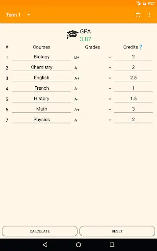 GPA Calculator screenshot 8