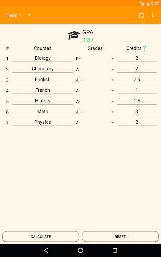 GPA Calculator screenshot 8