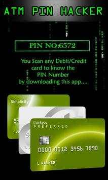 ATM Pin Number Finder Prank screenshot 2