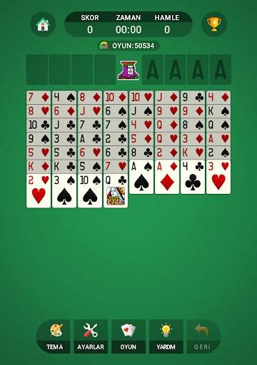 FreeCell Solitaire screenshot 2