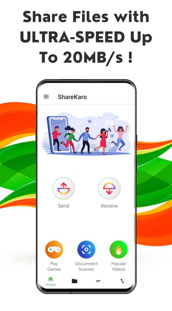 ShareKaro - INDIAN File Transfer, Doc PDF Scanner screenshot 2