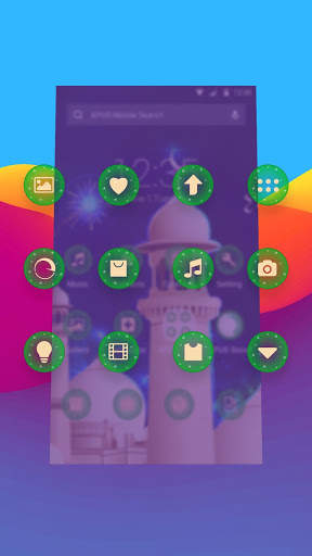 Mubarak-APUS Launcher theme скриншот 3