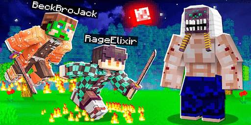 Demon slayer addon for minecraft screenshot 1