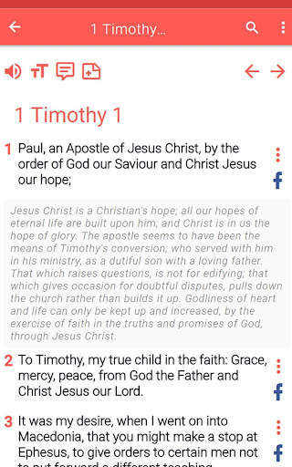 Amplified Bible offline screenshot 16