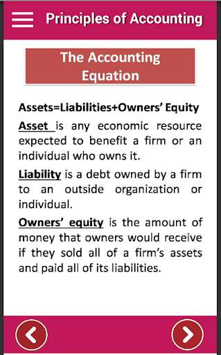 Principles of Accounting - Student Notes App screenshot 3