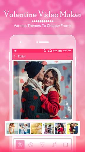 Valentine Video Maker : Love Video Maker 2019 screenshot 2