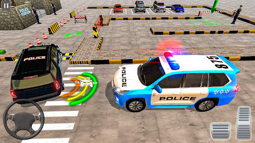 Modern Police Car Parking Game screenshot 3