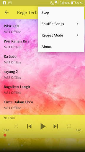 Kumpulan Lagu Reggae Terbaik 2020 Offline screenshot 4