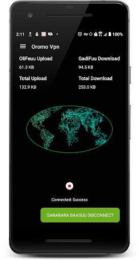 Oromo Bilisa Maayyii VPN screenshot 2