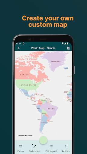 MapChart screenshot 1