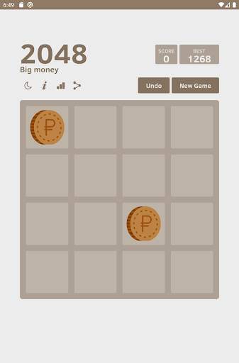 Big money 2048 🤑 Puzzle Game screenshot 5