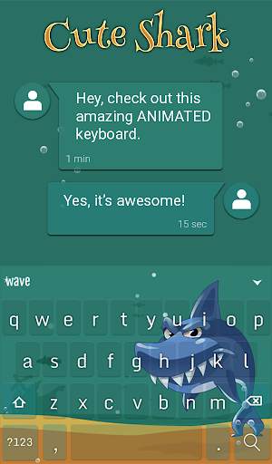 Cute Shark Wallpaper Theme screenshot 3