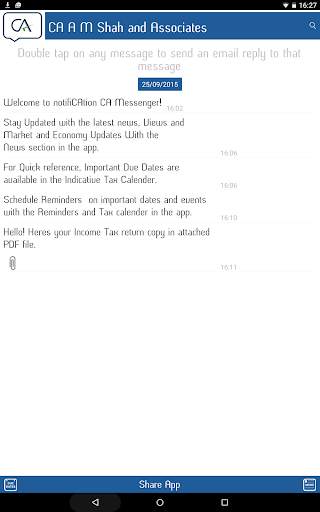 notifiCAtion CA Messenger screenshot 17