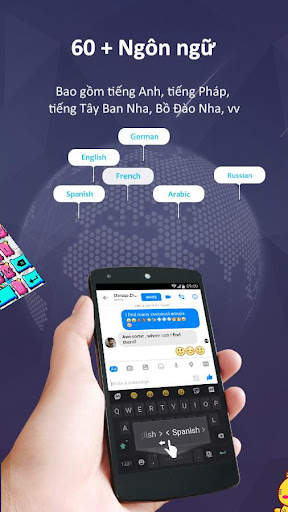 Bàn phím GO Pro - Emoji, GIFs screenshot 4