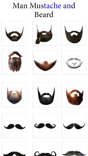 Mustache and Beard Photo editor screenshot 1