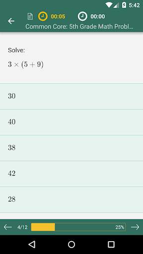Common Core Math 5th Grade screenshot 3