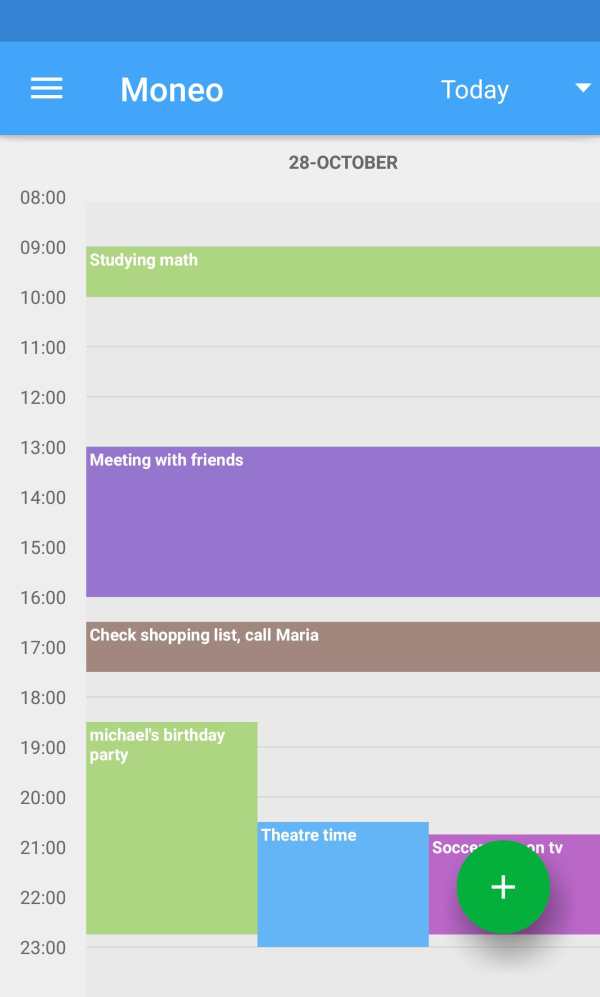 Moneo - Plan & Share Events screenshot 7