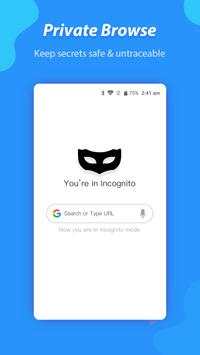Turbo Browser: Private & Fast Download screenshot 4