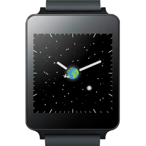 Satellites Watch Face स्क्रीनशॉट 9
