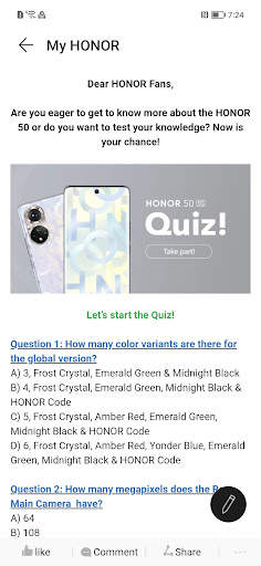 My HONOR screenshot 3