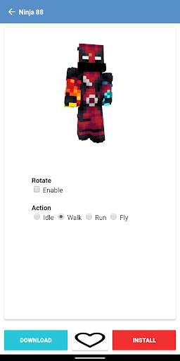 Ninja Skins for Minecraft PE screenshot 7