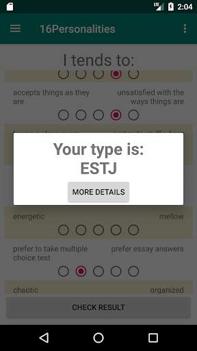 Free Personality Test (16 Personalities) screenshot 3