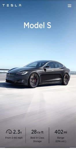 App Tesla screenshot 4