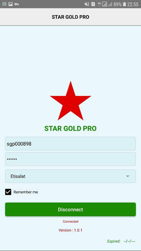 Gold Star Vpn screenshot 1