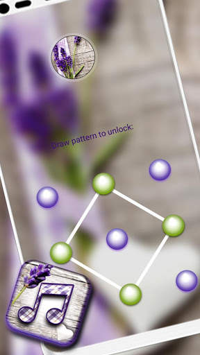 Lavender Heart Launcher Theme screenshot 4