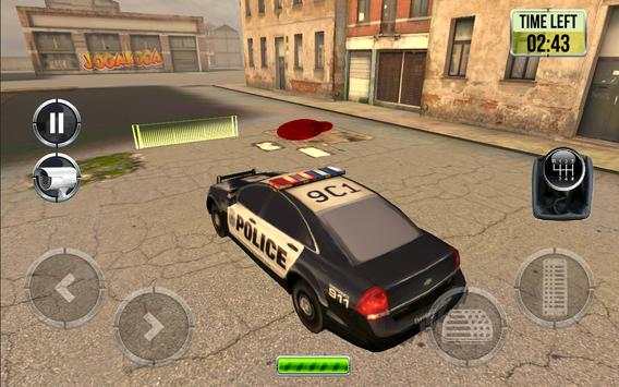 Police Car & Van Bus Parkir screenshot 2