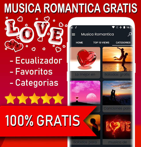 Romantic Music - Free Romantic Music screenshot 1