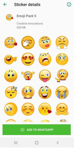 WAStickerApps - Emojis Stickers For WhatsApp screenshot 6