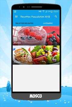 Recettes Protéines Musculation Facile 2018 screenshot 4