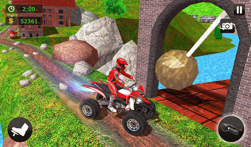 Quad Bike Offroad Driving Stunts screenshot 12