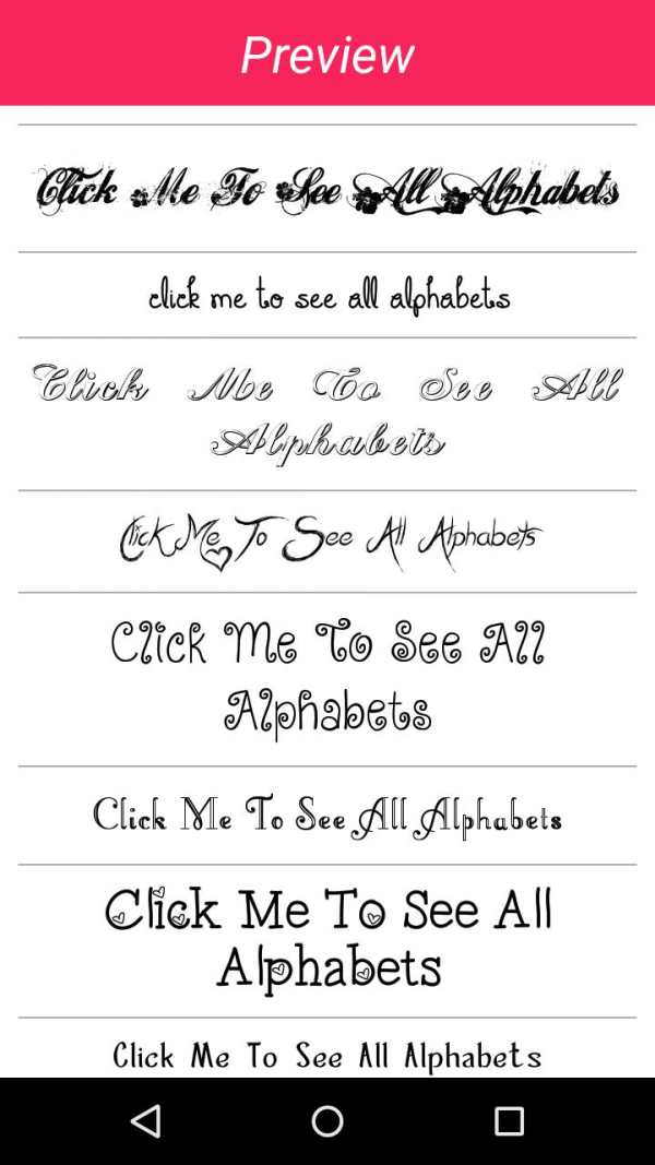 Font Styles screenshot 5