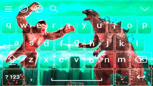 Godzilla keyboard screenshot 4