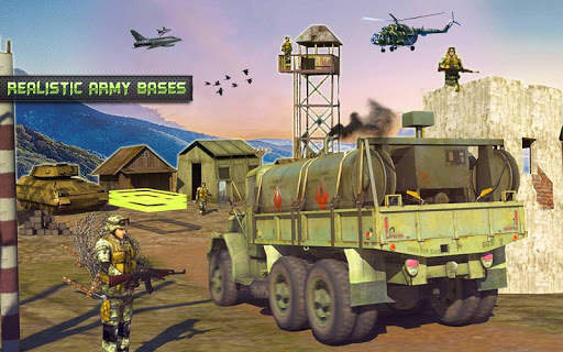 Offroad Army Transporter Truck screenshot 12