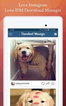 IDM Download Manager for Instagram screenshot 14