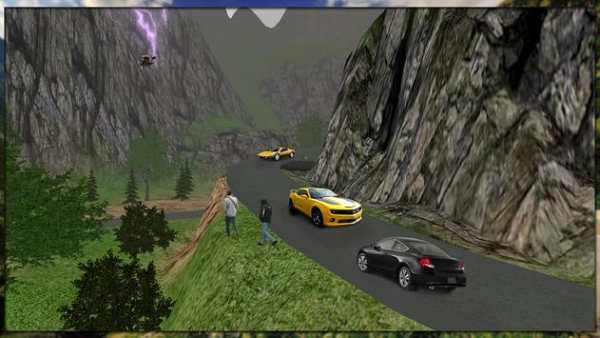 Offroad  Mountain Taxi Driving : Taxi Cab Motorcar screenshot 2