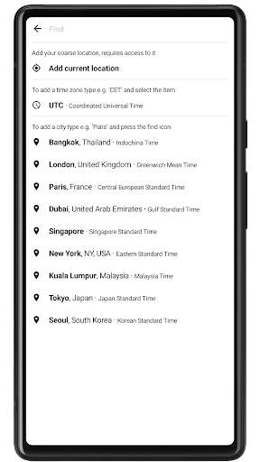 World Clock: Sunrise/Sunset screenshot 4